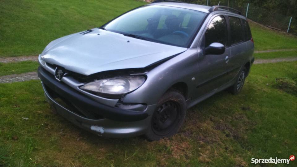 Peugeot 206 SW 14HDI sprzedam uszkodzony silnik uszkodzony Lubenia