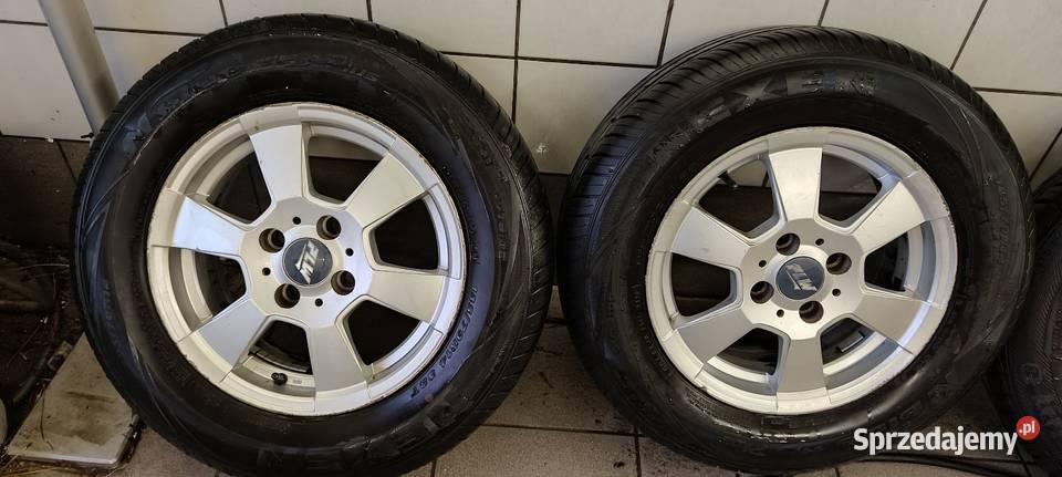 Felgi aluminiowe PLW 6Jx14 4x100 z oponami dolnośląskie Wrocław