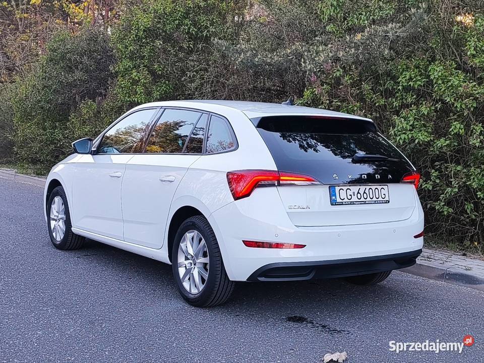 Skoda Scala TSi 115 MY salon bezwypadkowa serwis garażowany Grudziądz sprzedam