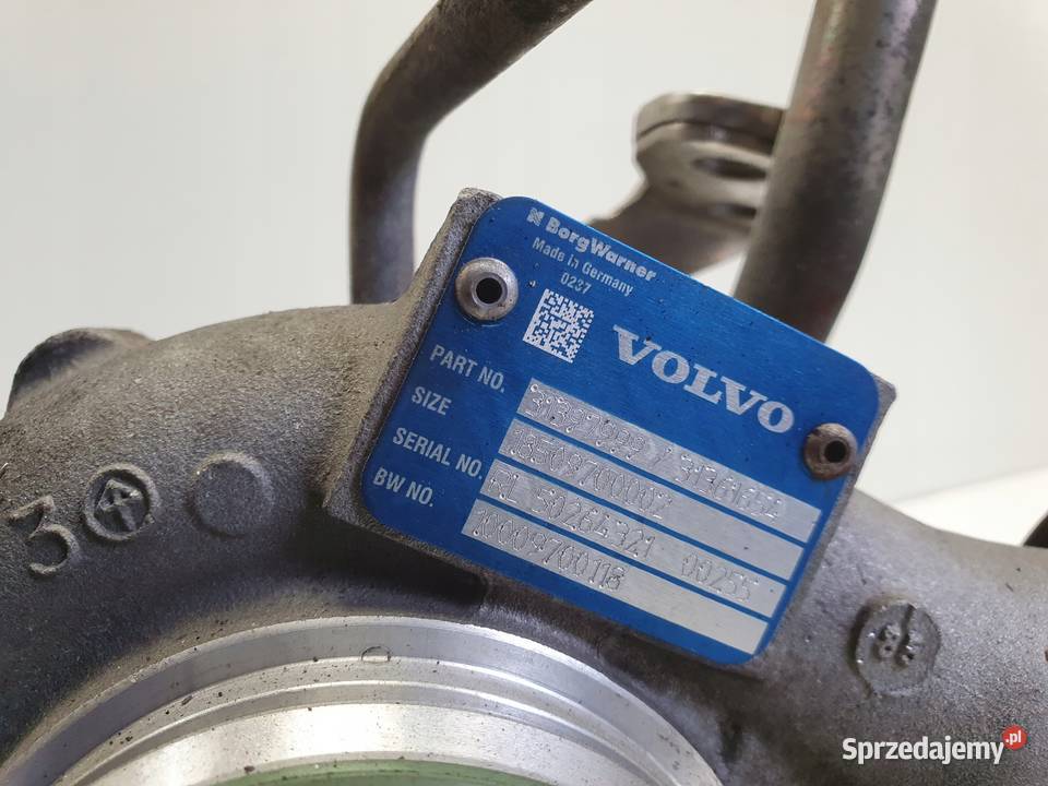 TURBOSPRĘŻARKA Volvo V60 20 D4 turbo BITURBO lubelskie Chełm