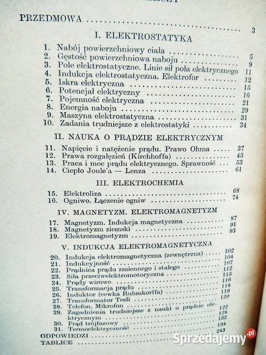 Zbiór zadań i pytań z fizyki Warszawa sprzedam