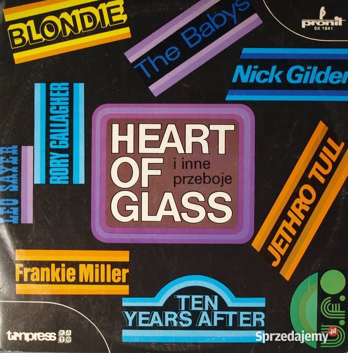 HEART OF GLASS i inne przeboje album LP vinyl Chorzów