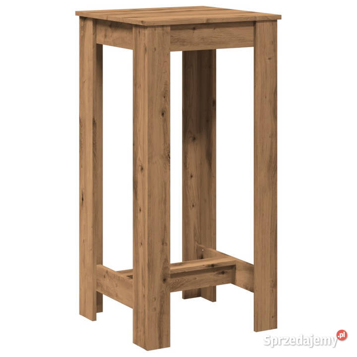 Stolik barowy dąb artisian 51x50x1035 WM854408 Warszawa sprzedam