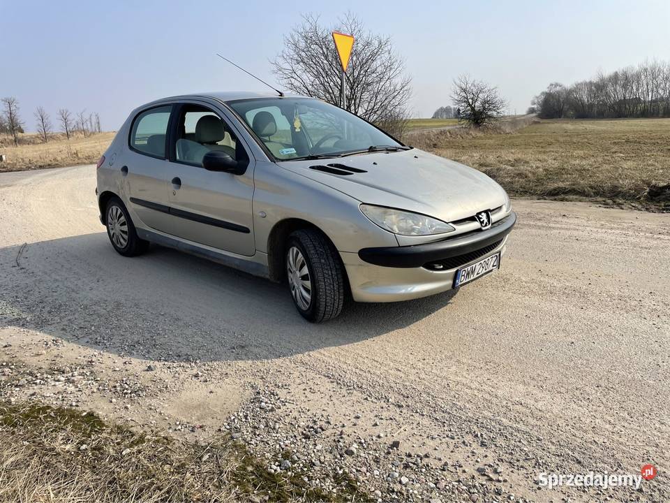 Peugeot 206 11 2003r Benzyna Wspomaganie Długie sprowadzony Rutki-Kossaki sprzedam