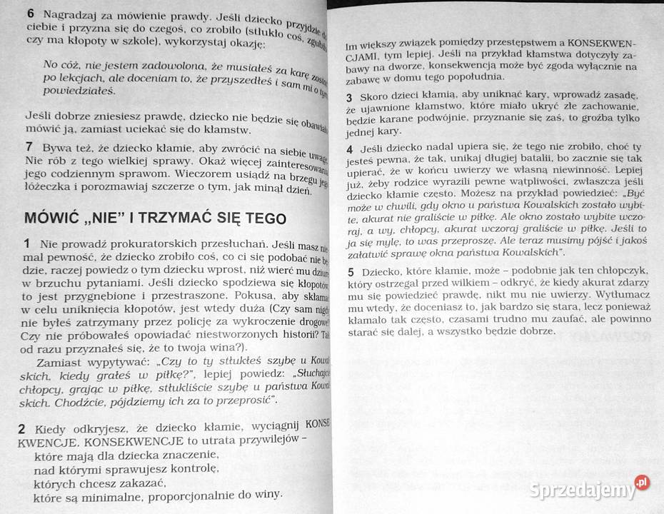 powiedzieć dziecku NIE Cynthia Whitham Chełm