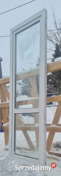 OKNA KacprzaK Okno Balkonowe 88X246 Używane PCV