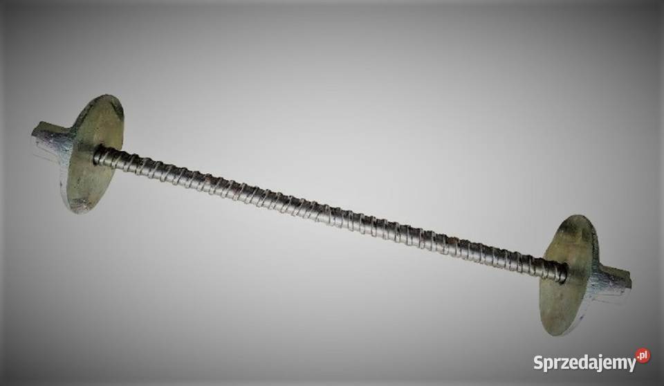 ŚCIĄG ANKRA 1m NAKRĘTKA TALERZOWA 70 mm szalunki Będzin