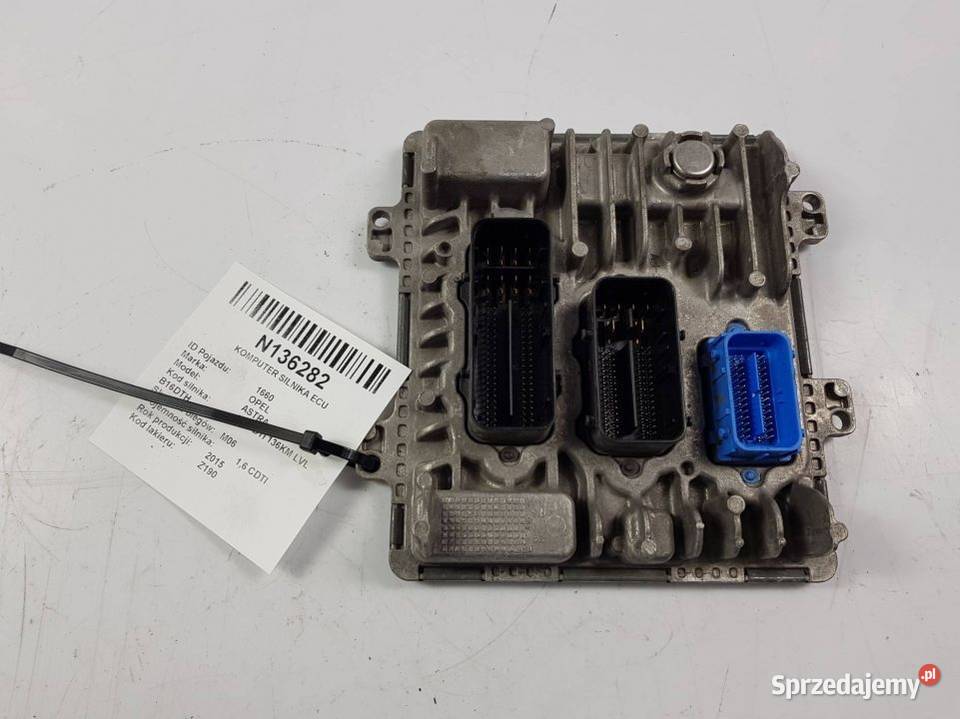 KOMPUTER SILNIKA ECU 55491600 OPEL ASTRA J kujawsko-pomorskie