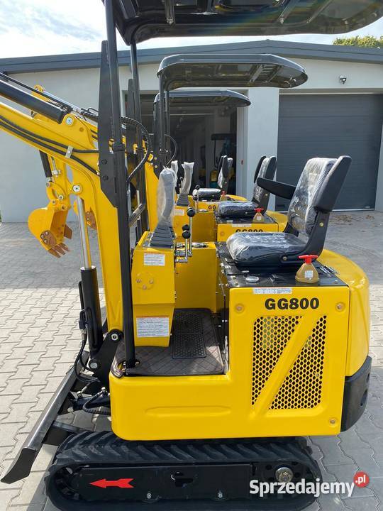 Minikoparka 1T GG800 Gnter Grossmann najtaniej Dodatkowy osprzęt Koparki Bydgoszcz sprzedam