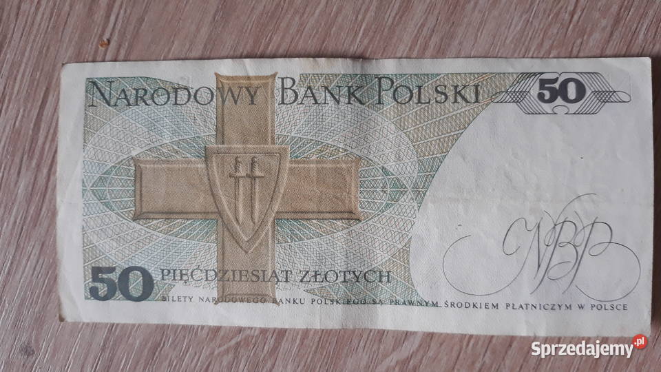 50 złotych 1 XII 1988 r seria GZ wielkopolskie