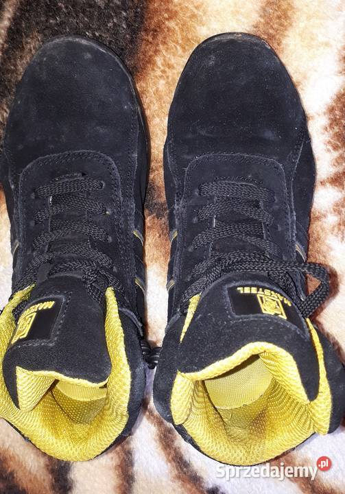 Robocze buty ochronne wysokie kostkę z metalowym Białystok