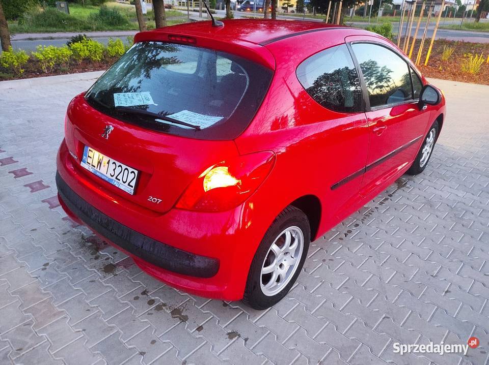 Peugeot 207 14i zamiana na Moto Rzgów sprzedam