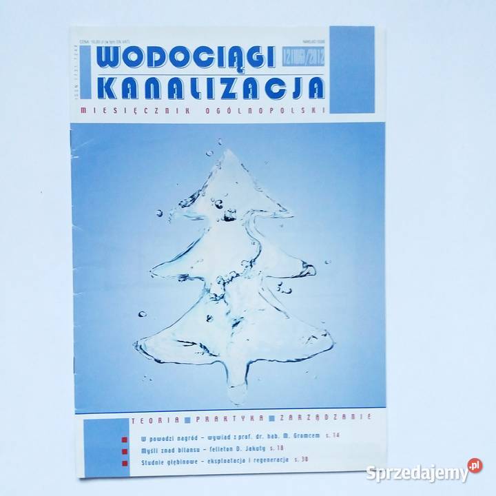 Wodociągi Kanalizacja Miesięcznik 12 1062012 Rok wydania 2012 Łódź