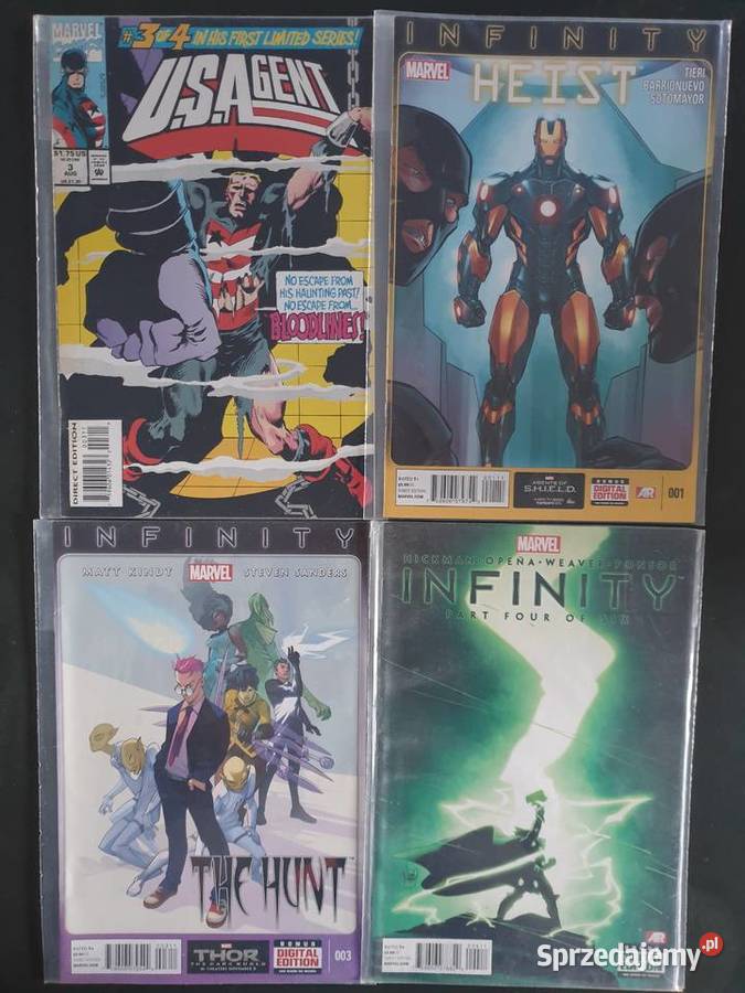 Kolekcja 44 oryginalnych komiksów Marvel USA Gdynia