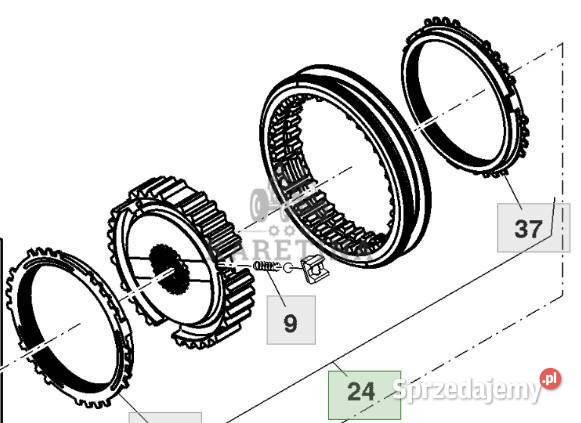 John Deere 8130 8230 8330 8430 8530 Jastrzębniki