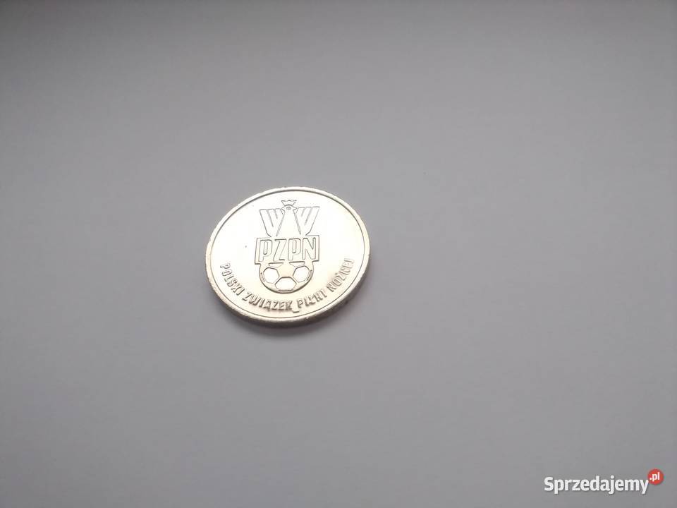 Żeton okolicznościowy PZPN Numizmatyka Kolekcje łódzkie Łódź