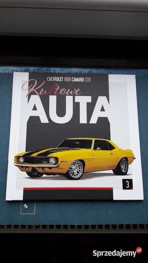 Książeczka kultowe auta Chevrolet 1968 Camaro Głuchołazy