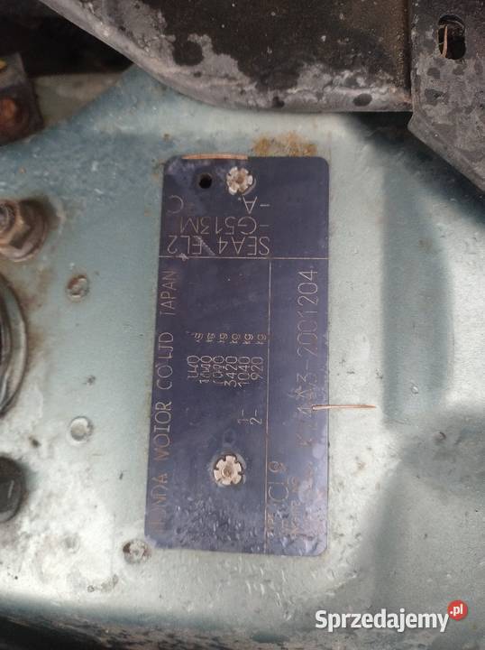 Honda Accord VII 2004r Sedan 24 B Lampy Europa Elbląg