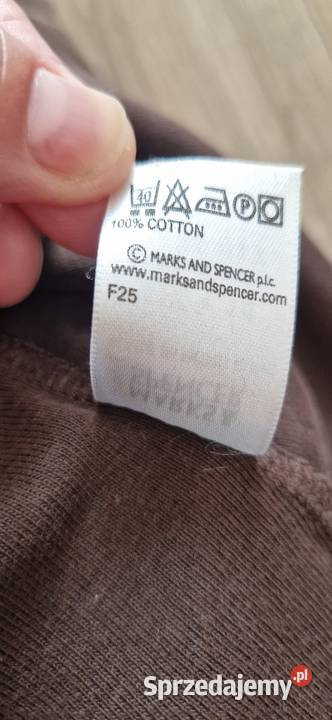 bluzka top 40 L MarksSpencer brązowa brąz Kraków