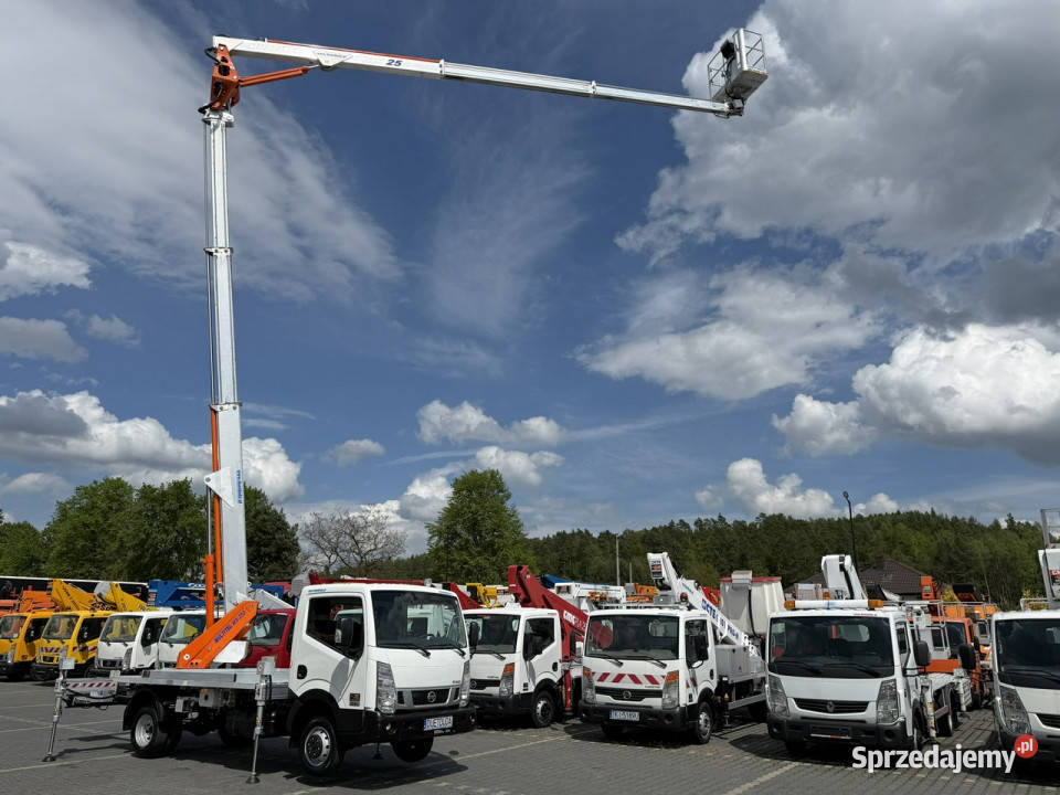 Nissan Cabstar Podnośnik Koszowy Zwyżka Multitel Widełki