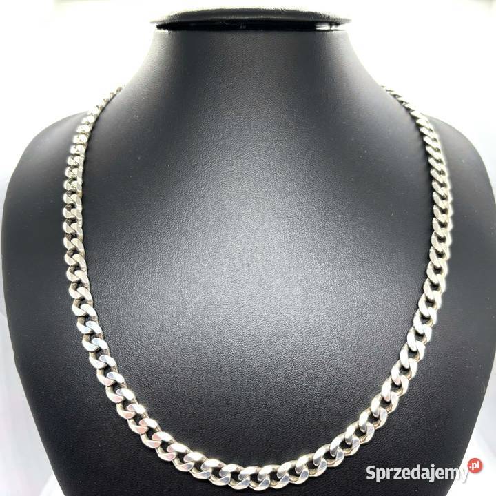 Srebrny Łańcuch Próby 925 3933g Długość 51 Elbląg