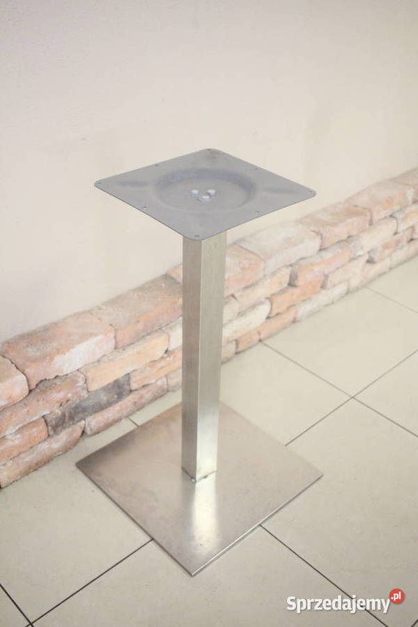 Kwadratowa podstawa stolika STAL NIERDZEWNA Pszczyna