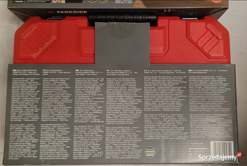 PARKSIDE PERFORMANCE akumulatorowa Narzędzia warmińsko-mazurskie Ełk