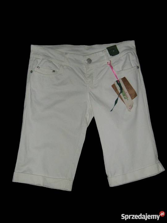 Spodenki białe DENIM Co 40 Słupca