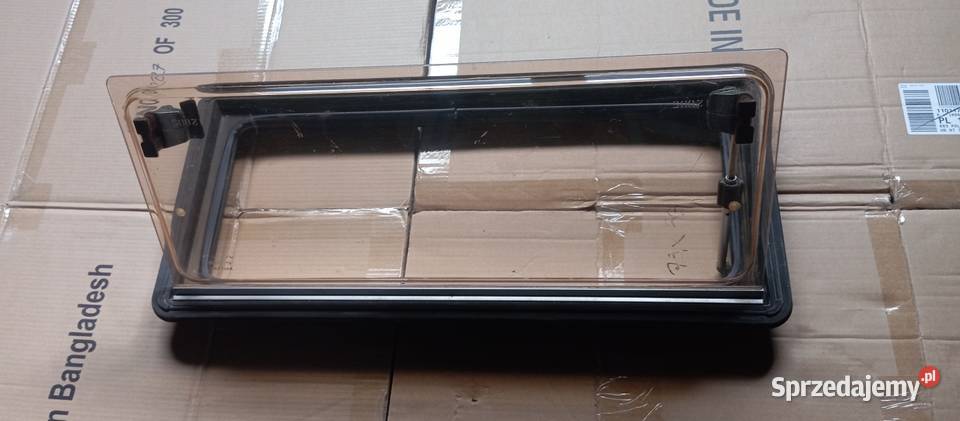 Okno ramowe BONOPLEX 730x330mm kamper przyczepa Miłochów