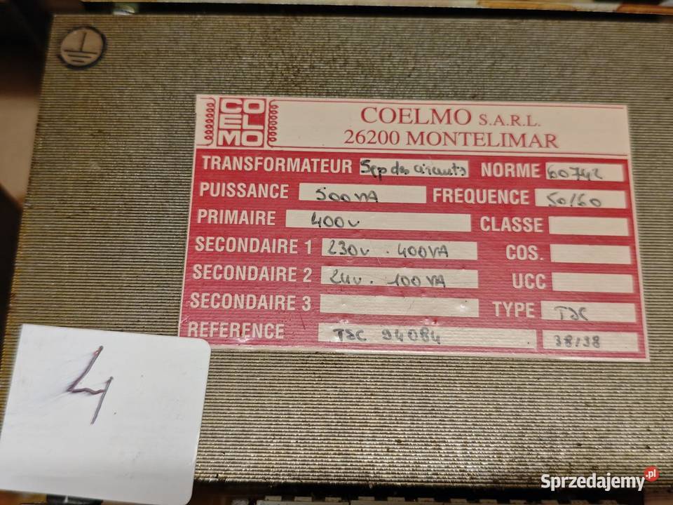 Transformator Produkcja sprzedam