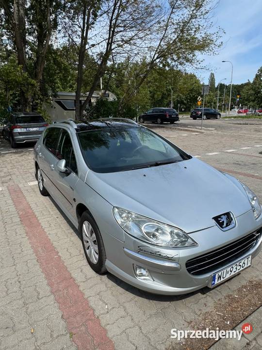 Peugeot 407 SW panorama mazowieckie Warszawa
