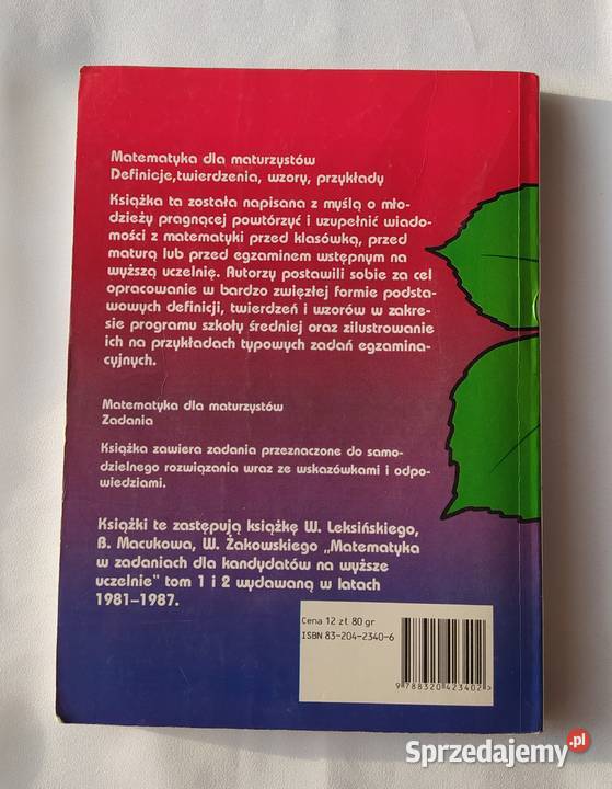 MATEMATYKA maturzystów Hajnówka