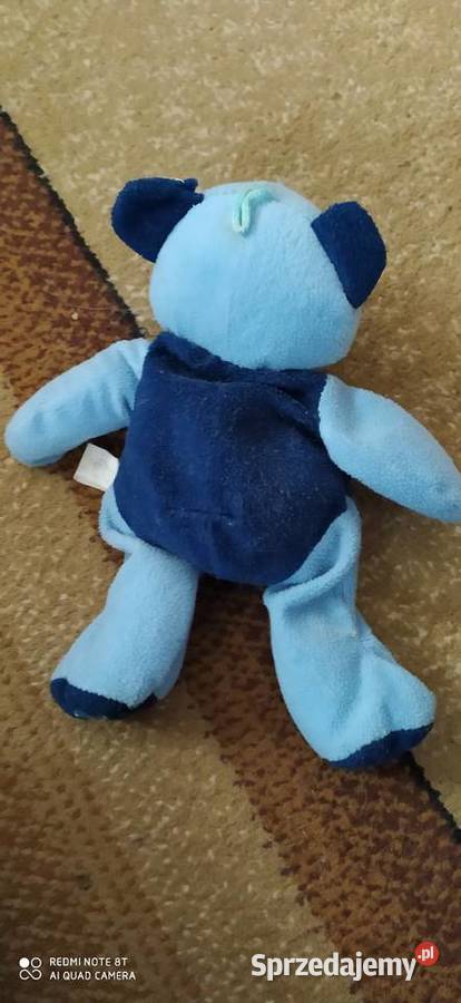 miś niebieski i love dublin zabawka pluszowa