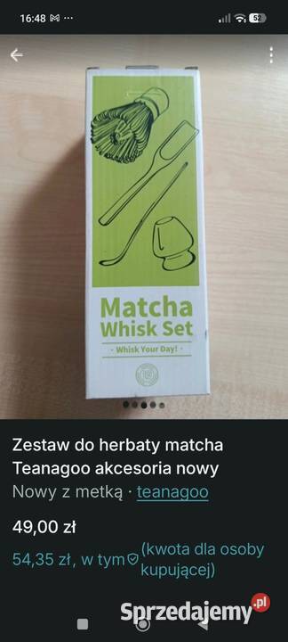 Zestaw do herbaty matcha Teanagoo akcesoria Ligota Bialska