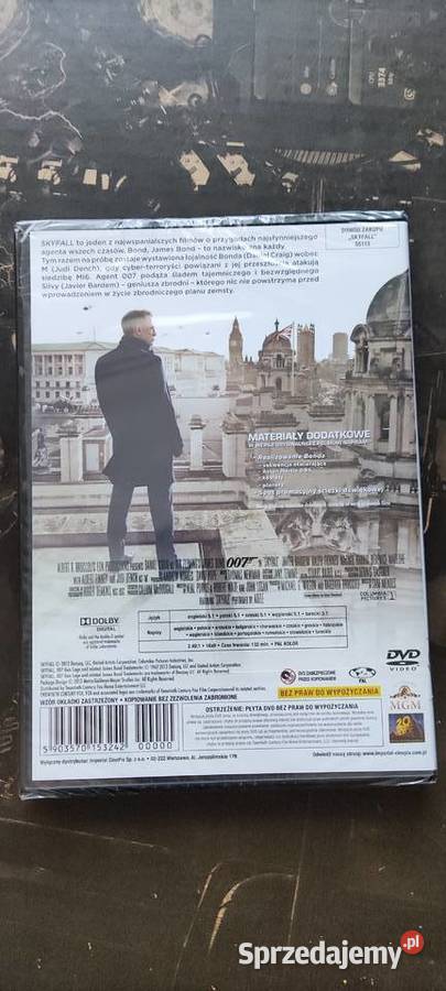 007 James Bond Spectre 2012 płyta DVD Gliwice