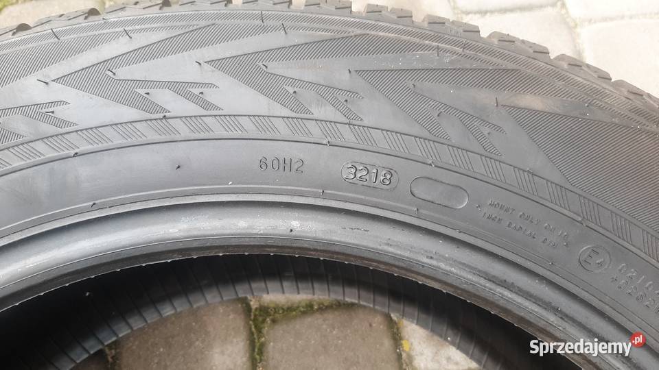 Opony zimowe 25555R19 V do 240 km/h Mrozy