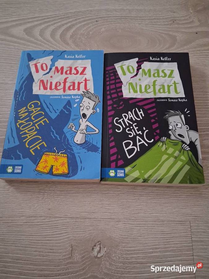 Książki z serii Tomasz Niefart Wieliczka sprzedam