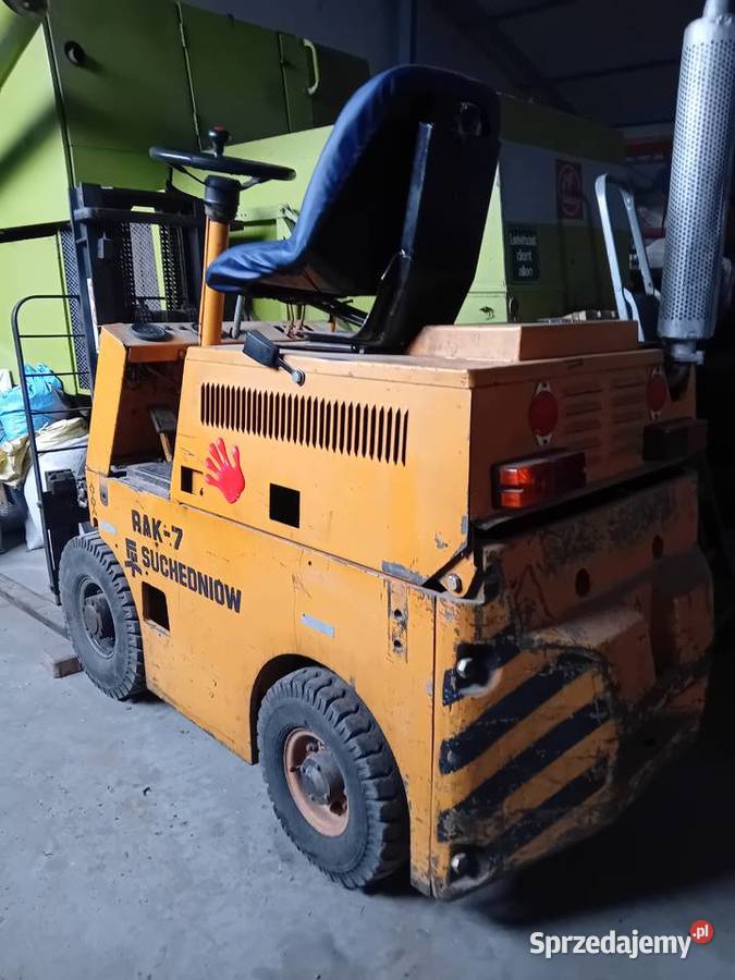 Wózek widłowy Rak diesel Kazimierza Wielka