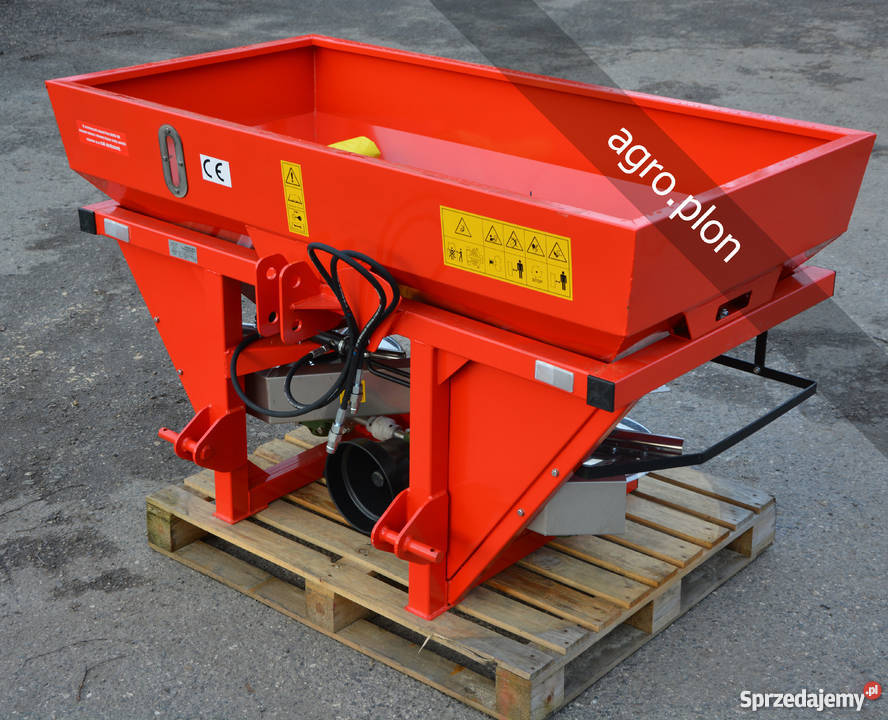 Rozsiewacz dwu tarczowy Grass rol Hydraulika nieuszkodzony Rozsiewacze nawozów Międzyrzec Podlaski