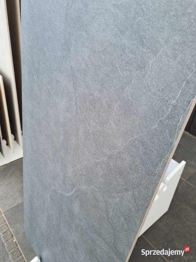 Płytki gres PIZARRA ANTRACYT 60X120 gat 2 TANIO łódzkie Opoczno