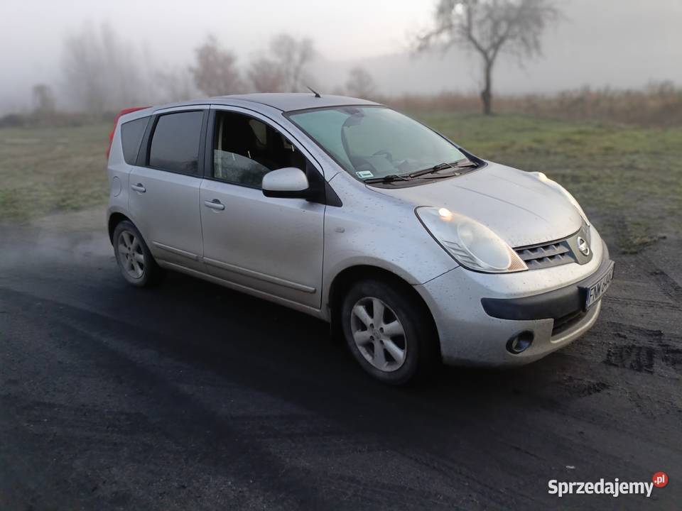 Nissan note ekonomiczne Niedoradz