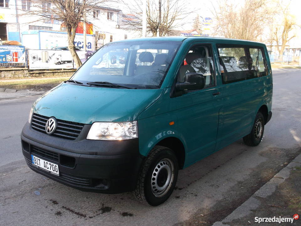 Volkswagen Transporter T5 caravelle 9osobowy welurowa tapicerka Tomaszów Lubelski