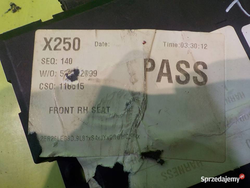 JAGUAR XF I XFS SPORT 30 D 11r modul fotela