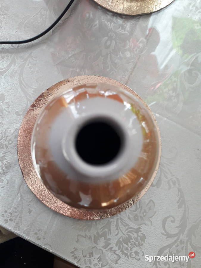 Ceramiczna butla wazon sygnowany Warszawa