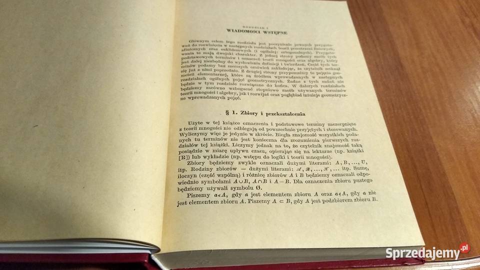 Algebra liniowa z geometrią BiałynickiBirula BM Gdańsk