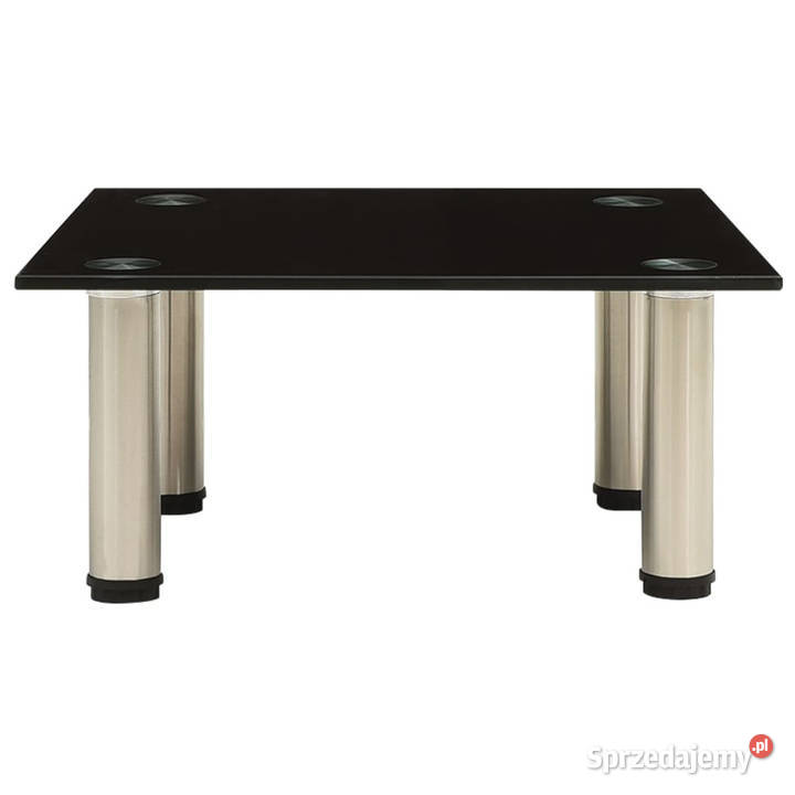 Stojak pod TV czarny 40 x 35 x 17 szkło Warszawa sprzedam