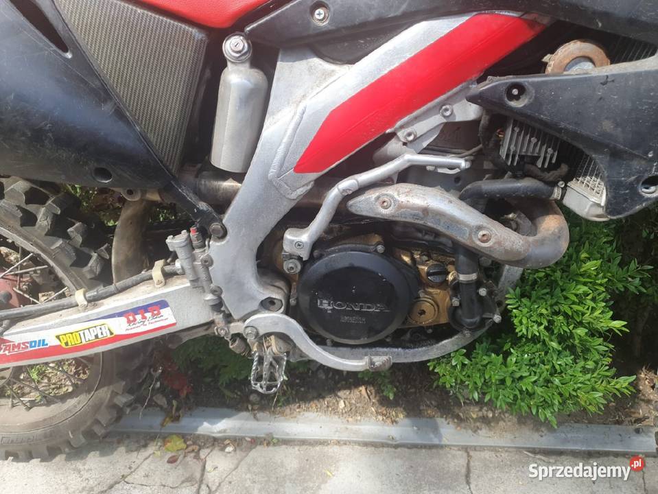 Honda crf 450 zarejestrowana