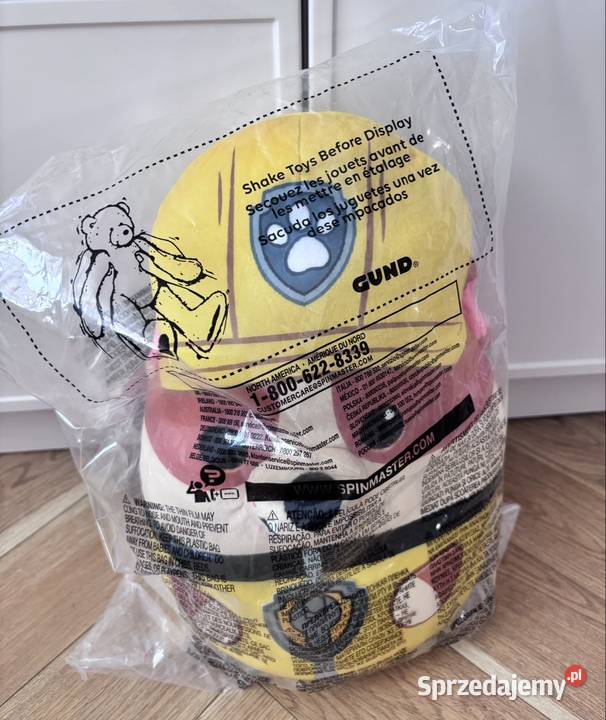 GUND paw partol Rubble 8 Squish psi patrol 30