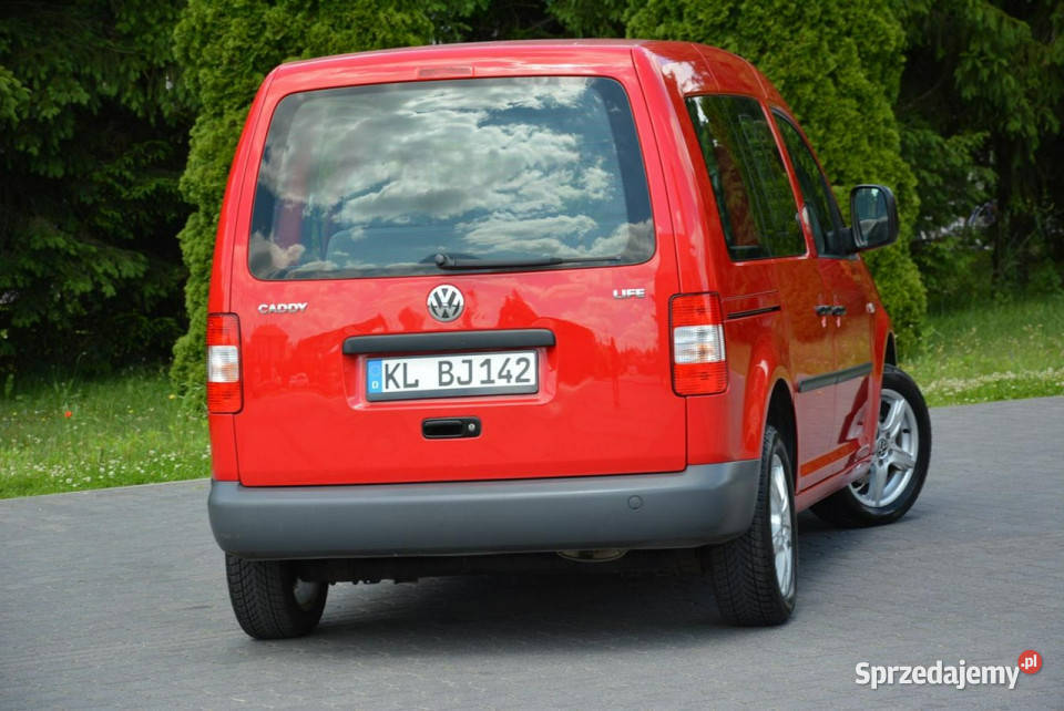 Volkswagen Caddy 14MPI Maxi Life Klimatronic z mazowieckie Ostrów Mazowiecka
