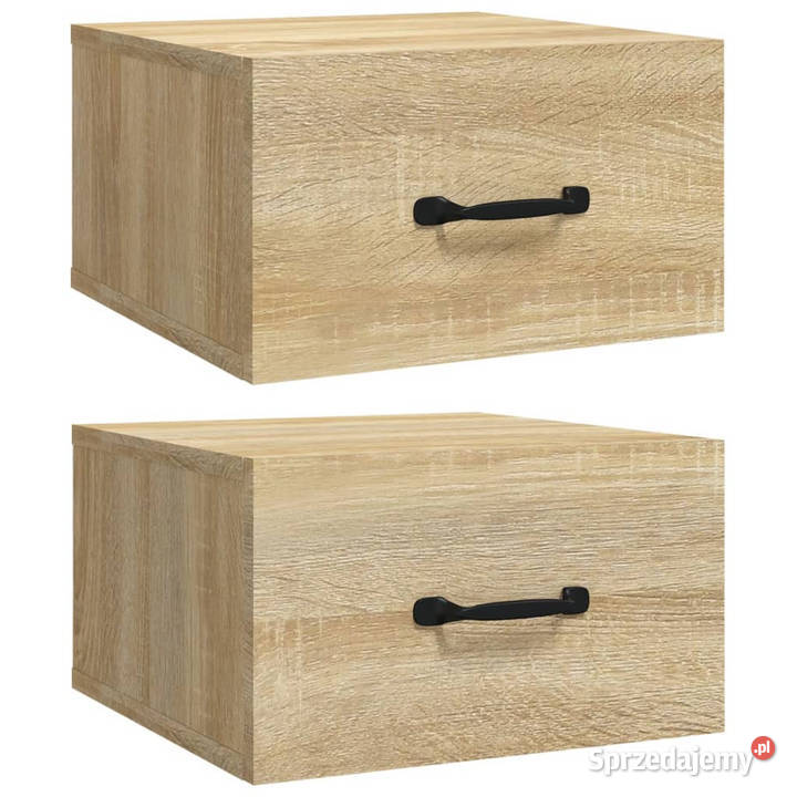 Wiszące szafki nocne 2 dąb sonoma 35x35x20 Nocne mazowieckie Warszawa